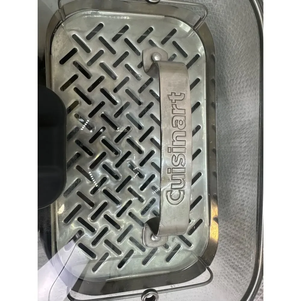 Cuisinart CookFresh Digital Glass Steamer Silver Stainless Steel STM-1000 Tested